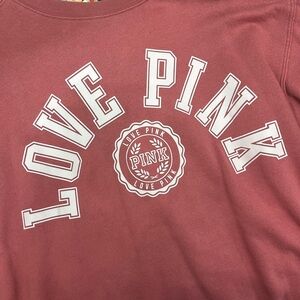Victoria's Secret Pink Vintage Varsity Crewneck